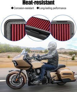 Filtre à air triangulaire lavable E-<span class=keywords><strong>1970</strong></span> compatible avec Chevrolet <span class=keywords><strong>C3</strong></span> 427 V8 E1970 de 1967 à 1969 - Product Image 6