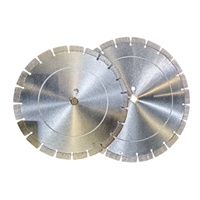 Lame de scie circulaire industrielle de 12 pouces, diamantée, segmentée, avec revêtement en titane, pour la découpe du béton, de la pierre et de la brique, compatible avec la plupart des outils.