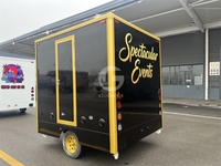Mini-maison avec cuisine et salle de bain, maison mobile, remorque transportable, panneau sandwich moderne, remorque toilettes pour l'extérieur
