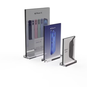 Tendance du moment : Porte-étiquettes de prix et de cartes de visite en acrylique de haute qualité - Product Image 1