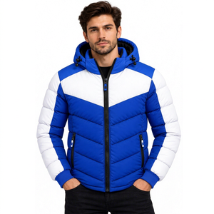 2026 best selling Custom Logo Bubble <b>Clothes</b> <b>Men</b> Puffer Jacket Oversized Winter Thick <b>Warm</b> Puff <b>Men's</b> Jacket Winter Jacket <b>Men</b> - Product Image 1