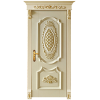 Portes en bois massif pour l'extérieur, design de portes simples en bois, motifs floraux sculptés, portes d'entrée principales en teck, vente chaude en Inde
