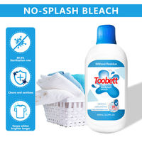 Blanchissant Liquide Premium 600ml pour Linge – Efficace comme la Javel avec 0%-5% d'Ingrédient Actif pour Blanchir les Vêtements et Éliminer les Taches