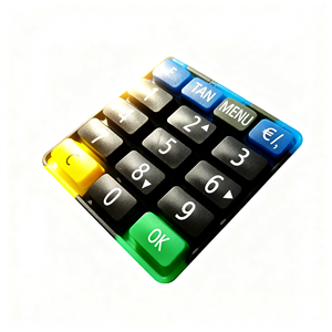 لوحة مفاتيح سيليكون مخصصة للأبواب الصناعية، جهاز تحكم عن بعد للتحكم في الوصول، لوحة مفاتيح سيليكون مخصصة للدخول - Product Image 1