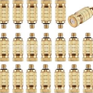 Buse d'atomisation à deux étages en laiton 10 24unc 0,8 mm à haute pression pour usage extérieur et jardin - Product Image 1