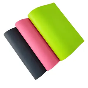 NAPA mat renk PVC suni deri kumaş PU Rexine deri çanta yapımı/Notebook kılıfı/kemer