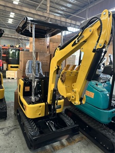 Mini-excavatrice sur roues de 0,8 tonne, fabriquée en Chine, avec moteur diesel Euro 5, certifiée EPA CE OEM R308 R350, avec pompe, pour travaux agricoles - Product Image 5