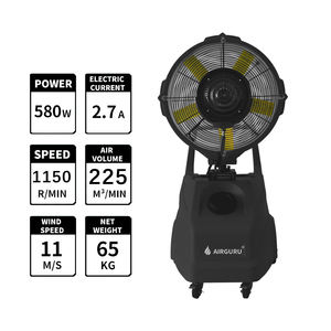 <span class=keywords><strong>Ventilateur</strong></span> de brumisation industriel Heavy Duty 8000CFM <span class=keywords><strong>Portable</strong></span> Big Mist Systems Fogger Pulvérisateur pour Patio Outdoor Cooling - Product Image 6