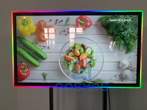 Nouvel écran tactile capacitif 10 points IPS FHD 1080P avec éclairage LED latéral, 21,5, 27, 32, 43 pouces, pour armoire de jeu - Product Image 2