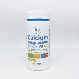 DUOZI Compresse di Calcio, Magnesio, Zinco e Vitamina D3 Altamente Assorbibili, Integratore di Collagene per la Forza Ossea degli Adulti - Product Image 3