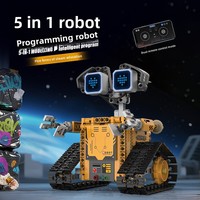 Juguete Educativo de Construcción con Bloques de Plástico, Control Remoto, Programación Robótica, Torque 5 en 1, Pantalla Digital, Funciona con Batería