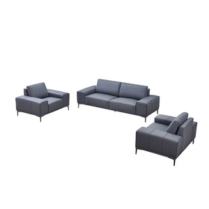 Z912 Sang Trọng Điều Hành Vă<span class=keywords><strong>n</strong></span> Phòng Sofa Đặt Chính Hãng Da 3 Chỗ Ngồi Sofa Với Bảng Cho Chủ Tịch Quả<span class=keywords><strong>n</strong></span> Lý Vă<span class=keywords><strong>n</strong></span> Phòng Tiếp Tâ<span class=keywords><strong>n</strong></span> Phòng Chờ - Product Image 1