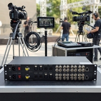 Extender Video 3G-SDI, Audio XLR, dan Gigabit Ethernet over Fiber Optik yang Dapat Disesuaikan