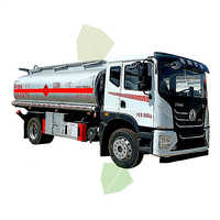 Camion-citerne Dongfeng Huashen avec plaque d'immatriculation bleue