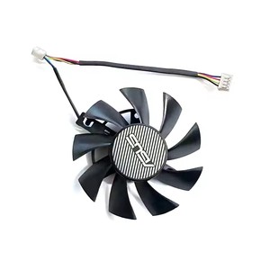 RX5700XT RX5700 GTX1660 FD8015U12D 75มม. สำหรับ Asus GTX 1660Ti 1660Super <span class=keywords><strong>RX</strong></span> <span class=keywords><strong>5700</strong></span> <span class=keywords><strong>XT</strong></span> TUF X3 <span class=keywords><strong>OC</strong></span> - Product Image 5