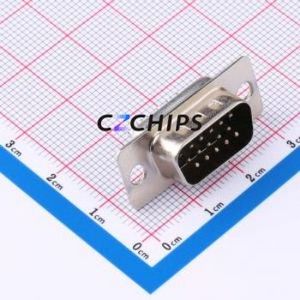 X0415WT7B1 D-Sub/VGA Connector DIP Connector High Density D-Sub Male 15P Solder Wire Type - Product Image 1