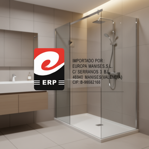 Pommeau de douche circulaire Erp pour robinets de bain et de douche - Product Image 2