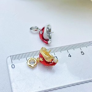 Pendentif de mode DIY pour femme avec perles rondes en argent S925 de 11-13 mm, accessoires 31245 pour chapeau de Noël vide, perles rondes de 11-13 mm - Product Image 4