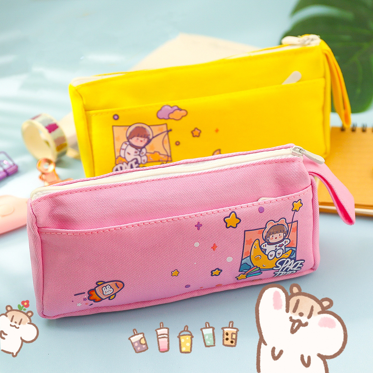 Лидер продаж, силиконовый пенал, водонепроницаемый органайзер для хранения канцелярских товаров, сумка для ручек, сумка для школы и офиса