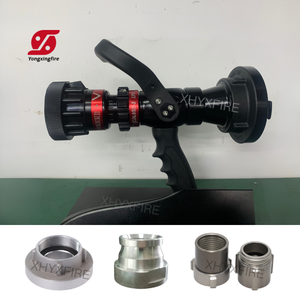 Buse d'arrosage d'incendie QLD6.0/8III-B buse de tuyau d'incendie avec accouplement buse d'eau réglable multifonctionnelle pour le sauvetage en incendie - Product Image 6