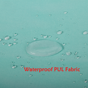 Borsa Riutilizzabile di Alta Qualità 25*35cm Resistente all'Acqua con Doppia Tasca e Blocchi di Colore per Conservare Pannolini, Vestiti o Altri Oggetti - Product Image 5