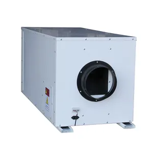 Deshumidificador comercial, 158 L/D, HVAC, deshumidificador para invernadero