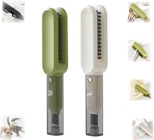 Lame de brosse à poussière multifonctionnelle 3 en 1 avec affûteur à poils rigides Brosse compacte pour nettoyer la cuisine - Product Image 6