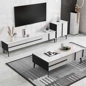 Nueva combinación de gabinete de <span class=keywords><strong>TV</strong></span> de materiales genuinos blancos ajustables modernos muebles para el hogar Juegos de soporte de <span class=keywords><strong>TV</strong></span> Meuble <span class=keywords><strong>TV</strong></span> - Product Image 1