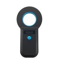 Escáner RFID de mano de 125Khz 134,2 Khz, escáner de etiquetas de oreja de animales, lector de microchip para mascotas