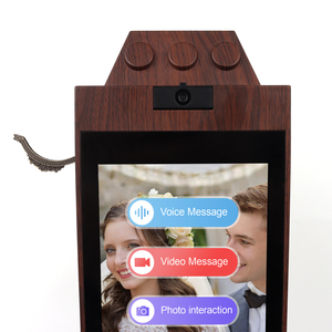Téléphone Livre d'Or Vidéo et Audio Tactile 8'' avec Enregistreur Vocal pour Mariages et Événements - Style <span class=keywords><strong>Cabine</strong></span> <span class=keywords><strong>Téléphonique</strong></span> Antique - Product Image 6