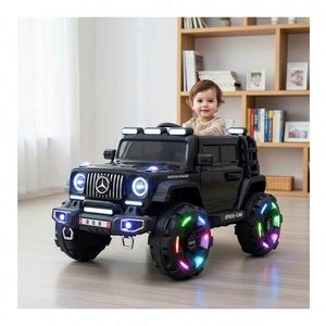 Voiture électrique pour enfants TOYSRUNNER MS-801, 4 roues, double propulsion électrique, batterie 12V7Ah, éclairage dynamique, grande cabine, MP3 - Product Image 5