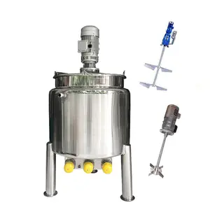 Chemical Industrial Shampoo High Speed Tank Type Stirrer Heater Mixer and Agitator Reactor