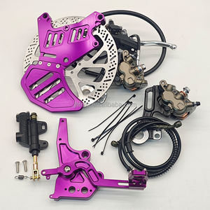 Кронштейн для двухпоршневого суппорта + задний тормозной диск 240 мм + задний тормозной суппорт в сборе - совместим с Light Bee E Ride Pro SS 2.0 - Product Image 4