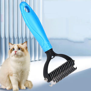 SY 2025 peigne à nouer pour animaux de compagnie Teddy <span class=keywords><strong>Golden</strong></span> <span class=keywords><strong>Retriever</strong></span> nouage spécial chien cheveux chat peigne <span class=keywords><strong>brosse</strong></span> pour bain d'animaux de compagnie - Product Image 1