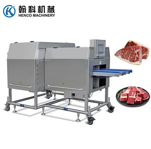 Machine de découpe de petits cubes de viande entièrement automatique Nouvelle condition pour les dés de viande de boeuf congelés - Product Image 2