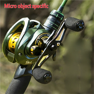 <span class=keywords><strong>Moulinet</strong></span> de pêche léger en métal à lancer long, <span class=keywords><strong>moulinet</strong></span> de pêche robuste pour leurres, rapport de transmission 6,3:1, utilisation à droite, vente en gros - Product Image 2