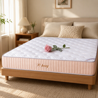Matelas à ressorts indépendants en mousse à mémoire de forme pliable 20 cm pour mobilier de maison, lits superposés, hôtels e-sport, design moderne