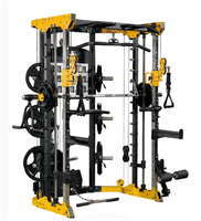 Rack de musculation pour la maison et les salles de sport commerciales avec système de croisement de câbles et machine Smith pour un entraînement complet du corps