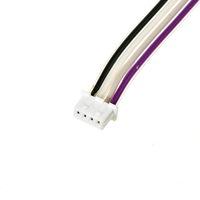 موصل طرفي نحاسي ثلاثي الأسنان من نوع XPB JST SM لإضاءة LED، قابس ذكر/أنثى مع طرف توصيل مضغوط من النايلون والمطاط للسيارات والإلكترونيات