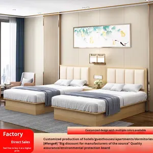 Ensemble complet <span class=keywords><strong>de</strong></span> meubles d'hôtel personnalisés pour chambre standard <span class=keywords><strong>avec</strong></span> <span class=keywords><strong>lit</strong></span> king-size Fournisseurs <span class=keywords><strong>de</strong></span> meubles d'hôtel en bois - Product Image 4