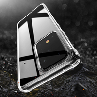 Coque de téléphone portable Samsung, étui cristal Transparent en Tpu pour Galaxy S9, S20, S21 Ultra