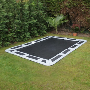 <span class=keywords><strong>Trampoline</strong></span> géant Zoshine pour extérieur, sans ressorts, avec filet de protection en PVC et mousse, respectueux de l'environnement, pour enfants et adultes - Product Image 4