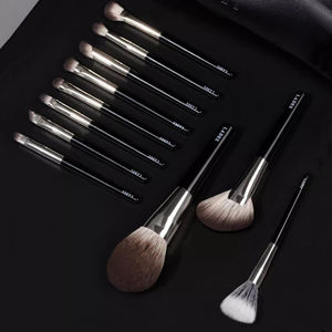 2025 haute qualité 11 pièces ensemble de pinceaux de maquillage comprend un pinceau en éventail pour le visage ombre à paupières fond de teint Blush Mascara et correcteur - Product Image 5