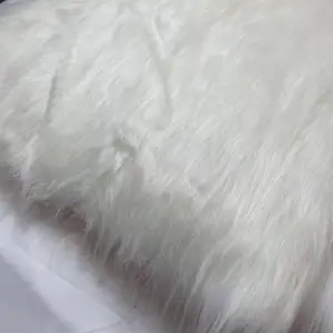 Multi Colors Plush Toy Fabric Luxury Long Short Hair Faux Fur Fabric By Meter For Garments Toys