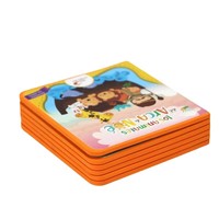 Libro Infantil de Tapa Dura Ecológico con Logotipo Personalizado para Educación Temprana, Impresión de Libro con Esquinas Redondeadas de Espuma EVA y Esponja de Alta Calidad