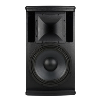 Haut-parleur passif de 10 pouces à haute sensibilité 98 dB, 250 W, SPL max. 127 dB, boîtier métallique pour scène, église, sonorisation en direct, KTV, événements