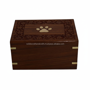 โกศไม้สำหรับเผาขี้เถ้าไม้โกศสำหรับแมวและสุนัขโกศไม้โกศ - Product Image 1