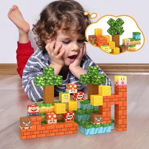 Bloques de construcción magnéticos para niños STEM Montessori juguetes sensoriales juego de cubos magnéticos para niños y niñas para regalo de cumpleaños - Product Image 3