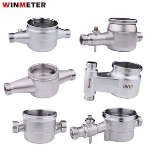 Hot bán IP68 đa-máy bay phản lực đồng hồ nước cơ khí DN15 thép không gỉ Đồng hồ nước trường hợp - Product Image 2