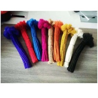 Vente en gros de cheveux humains brésiliens Dread Loc Extensions 10A Grade Trame unique Dreadlock Puffs Locs courtes et longues pour femmes et hommes